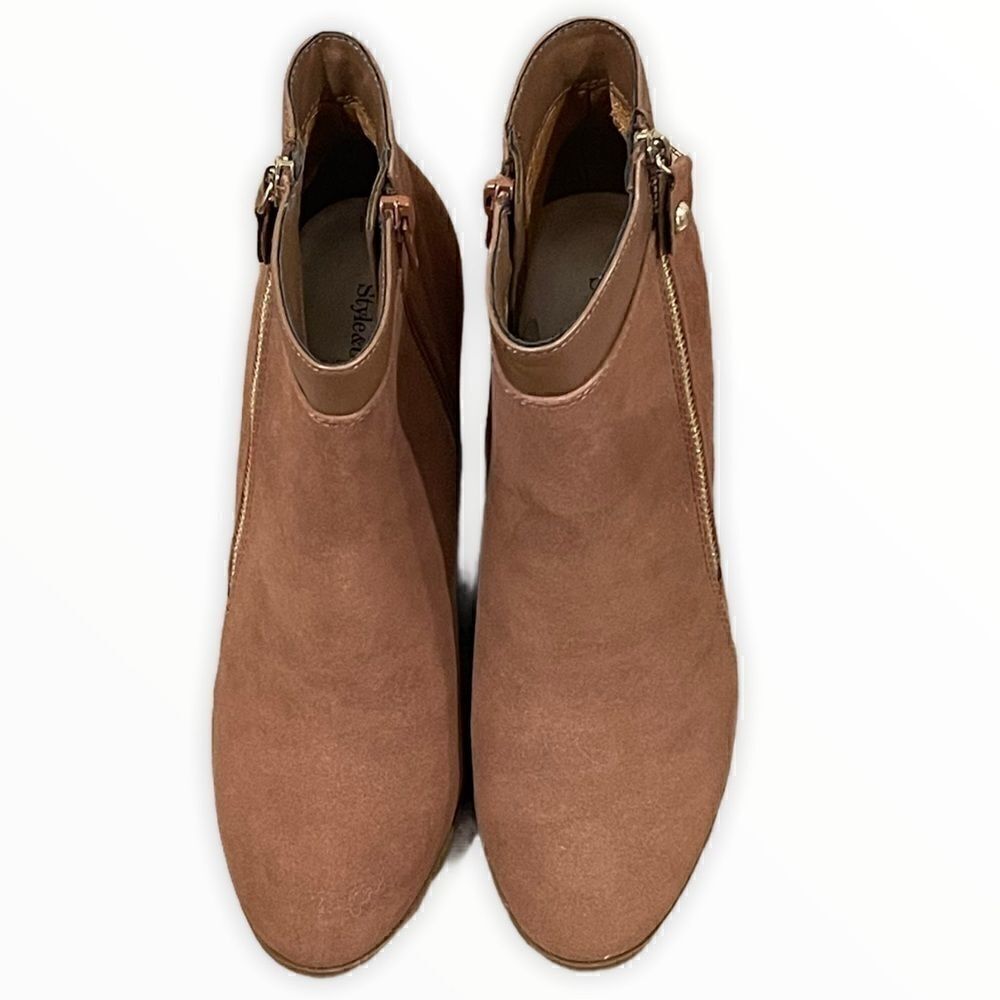 Style & Co. Jenell Women’s Block Heels Booties - Picture 9 of 16